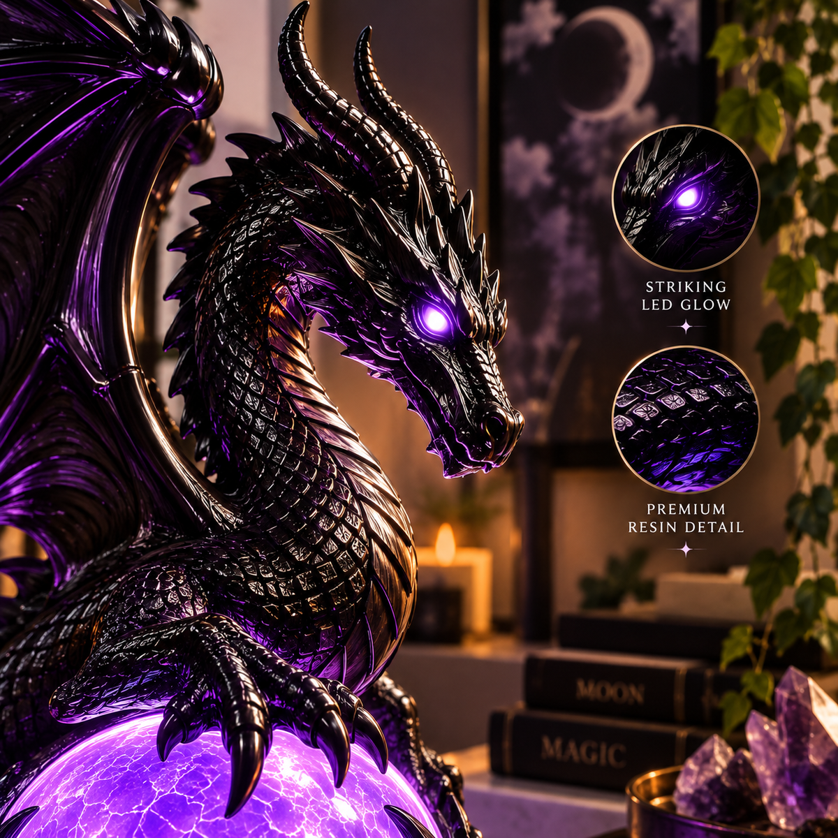 Dragon Night Lamp By Evilery