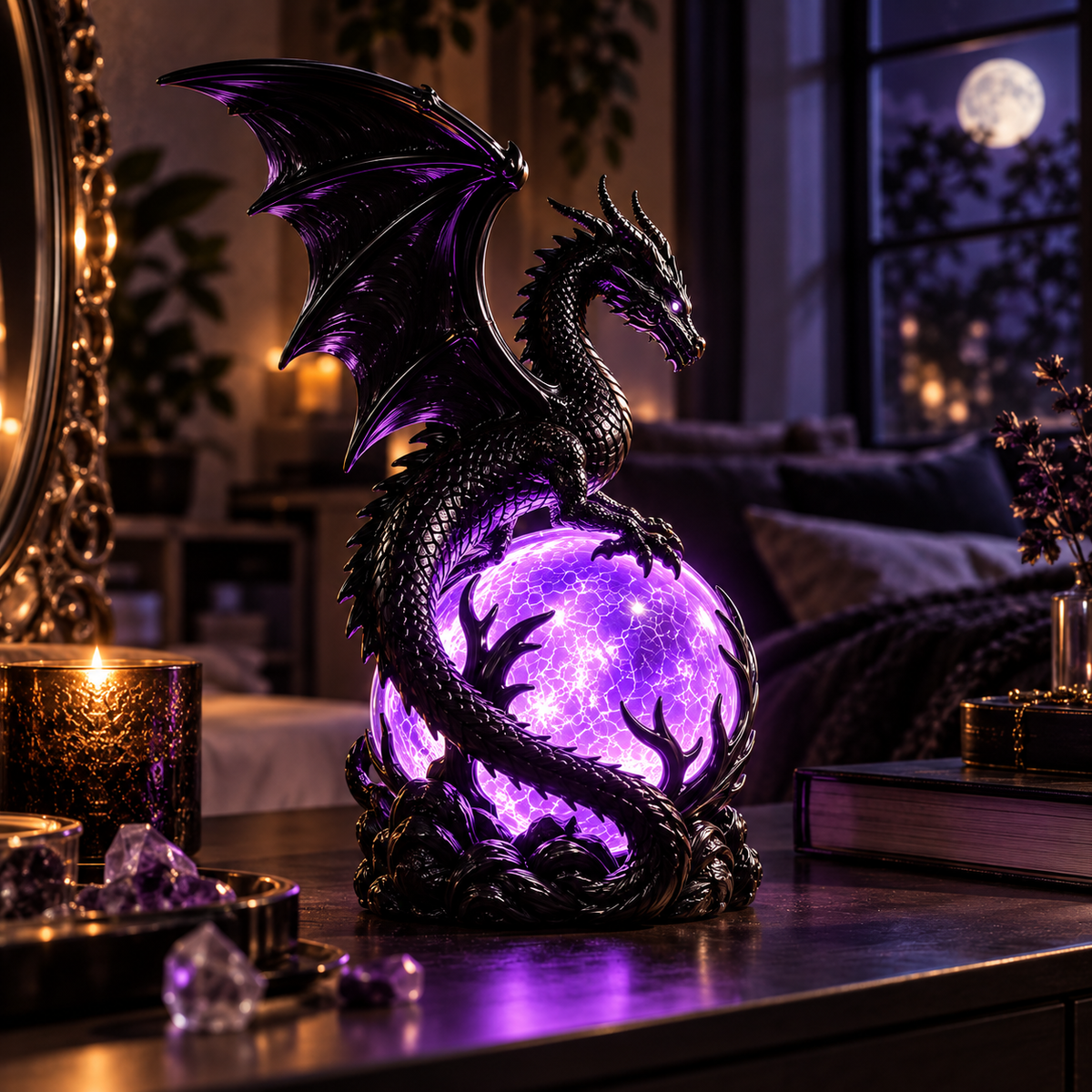 Dragon Night Lamp By Evilery